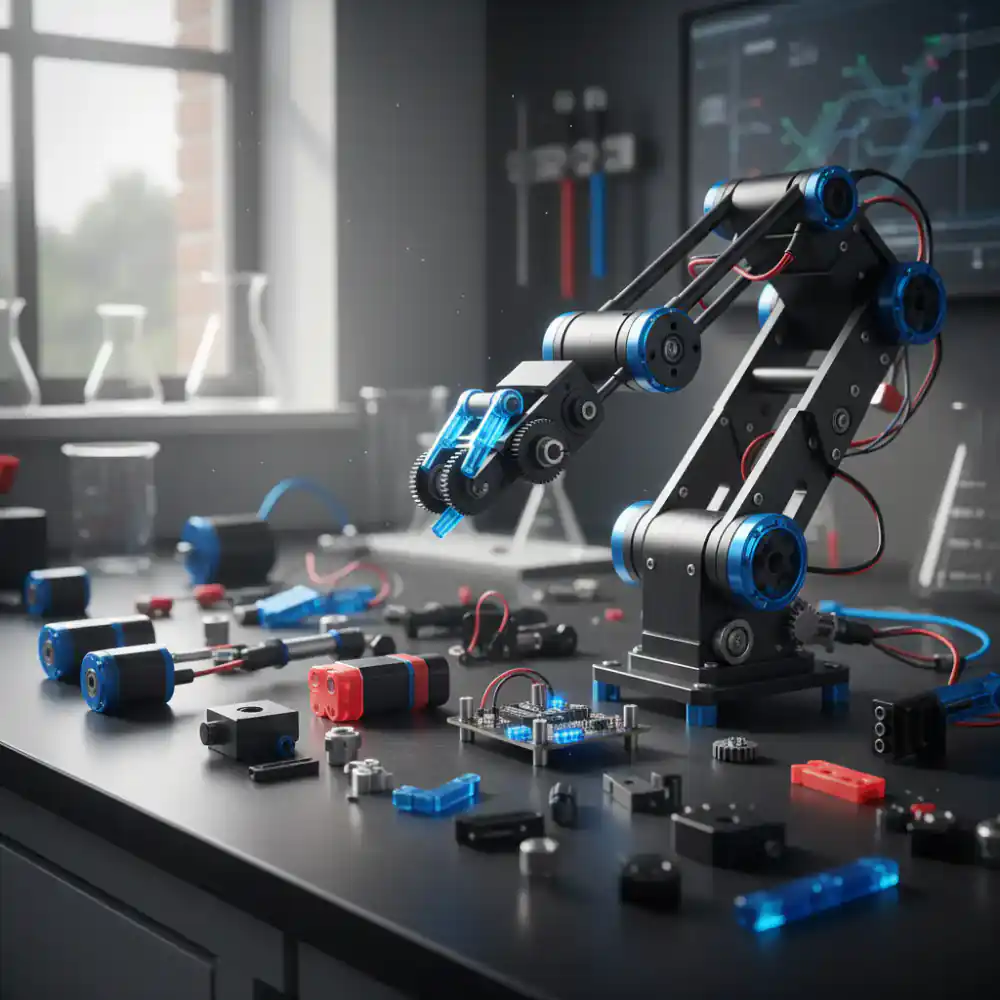 Advanced robotic arm constructor kit components